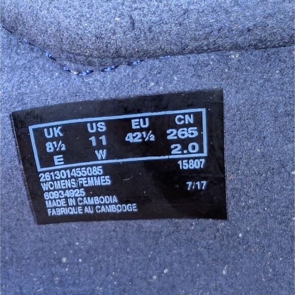 Clarks Women's Cheyn Madi Leather Lace Up Loafers Casual Comfort Size 11 Shoe - Picture 7 of 9